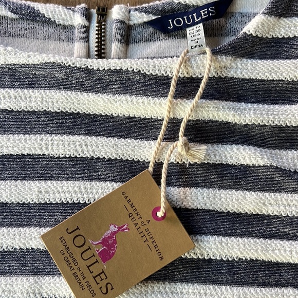 Joules striped zip-up top, size 6 US - Picture 5 of 9
